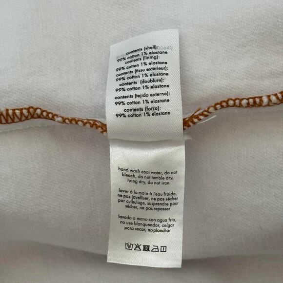 WeWoreWhat Boyfriend Button Down Shirt Women’s XS/S White NEW Oversized Top - Picture 6 of 6